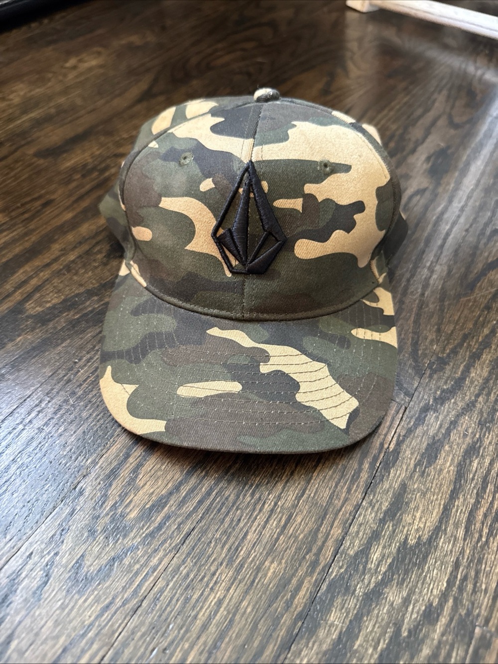 Volcom Baseball Camo Hat - Embroidered Logo